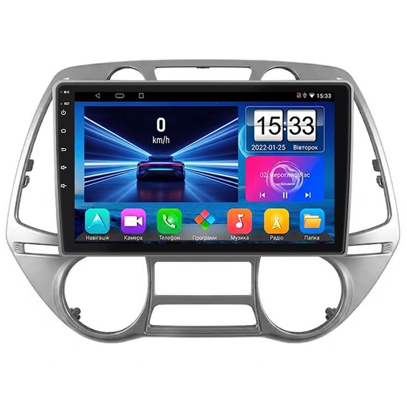 Автомагнитола штатная Lesko для Hyundai i20 I Auto A/C 2008-2012 1/16Gb Wi-Fi GPS Base 9" (3044869339)