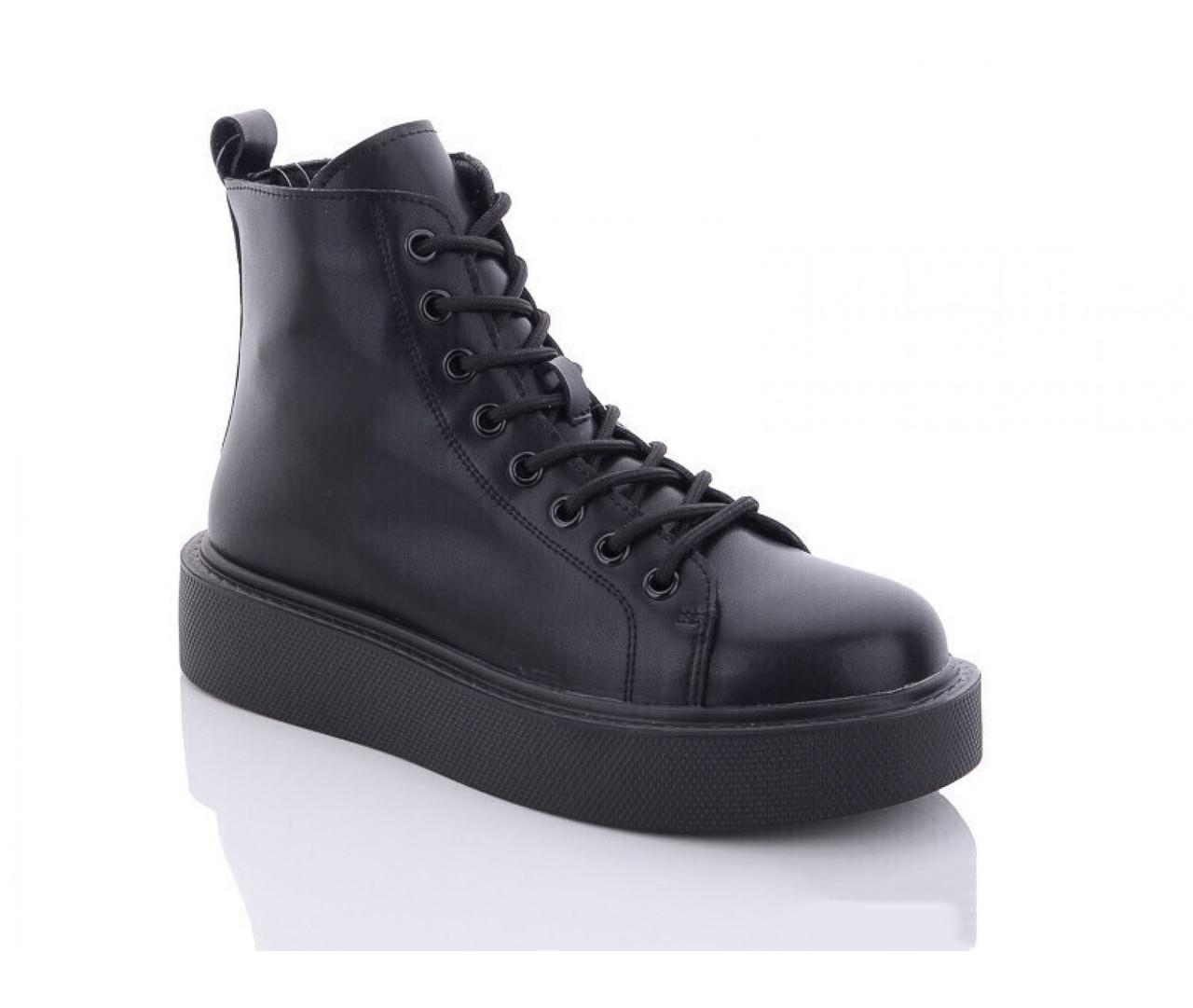 Ботинки демисезонные женские HENGJI D205205/39 р. 39 Черный