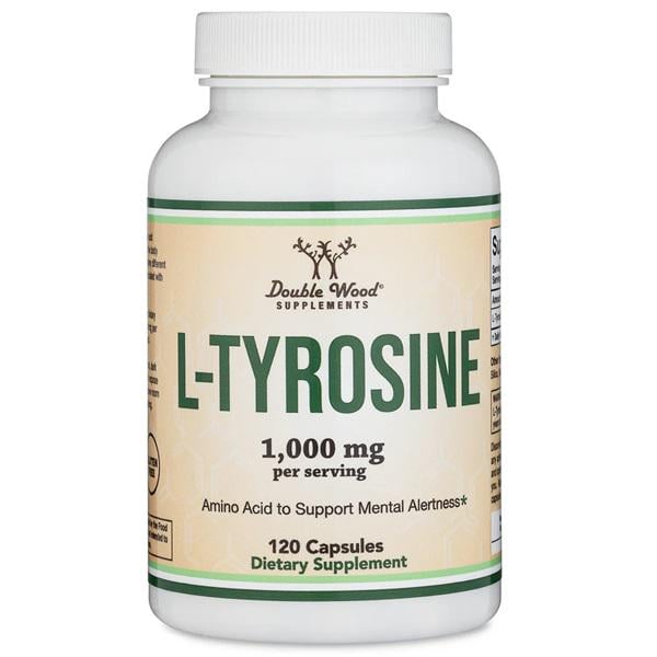 Тирозин Double Wood L-Tyrosine 500 мг 120 капс. (000022050)