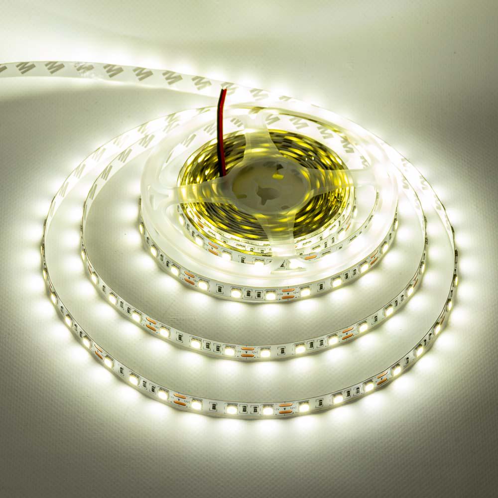 Світлодіодна стрічка MTK 300WF5050-12 12V SMD5050 60LED/м IP65 14,4W/м 5 м Білий (1015436)
