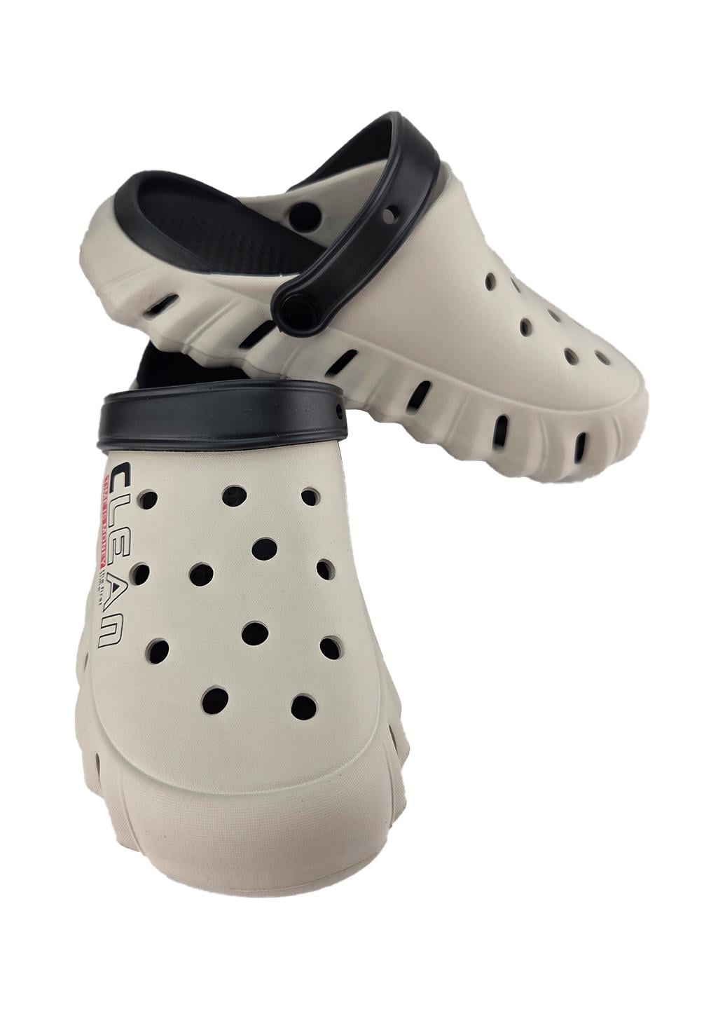 Кроксы мужские р. 44/45 28 см Бежевый (MY3141/1)