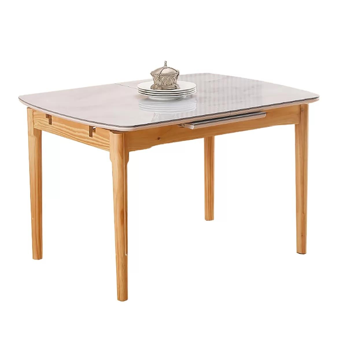 Обідній стіл для кухні розсувний Маго Бежевий (28448847)