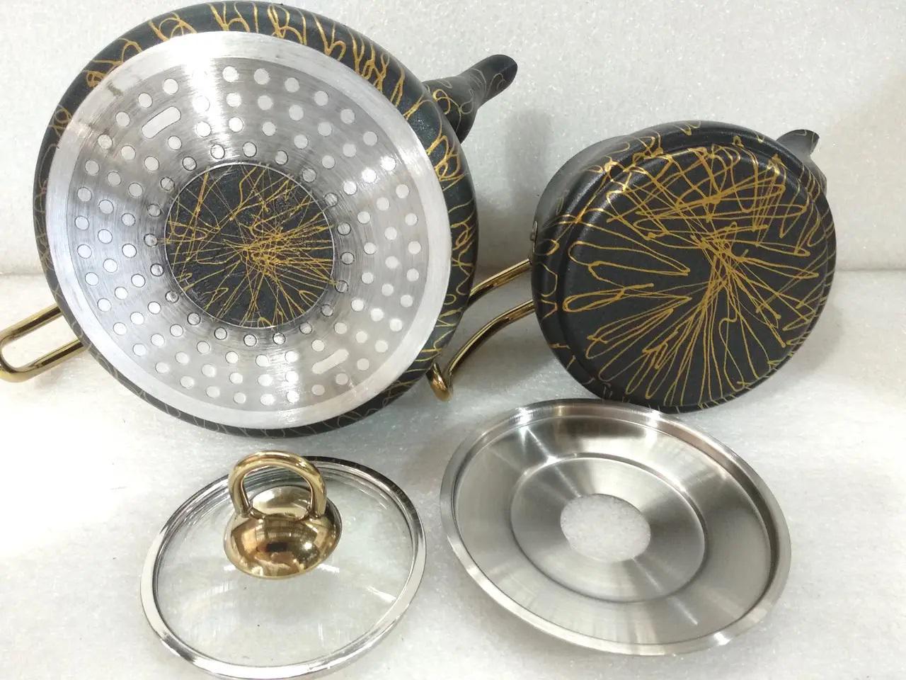 Чайник двухярусный O.M.S. Collection 8204 M 0,8/1,8 л Gold (88495) - фото 9 Чайник двухярусный O.M.S. Collection 8204 M 0,8/1,8 л Gold (88495) - фото 9