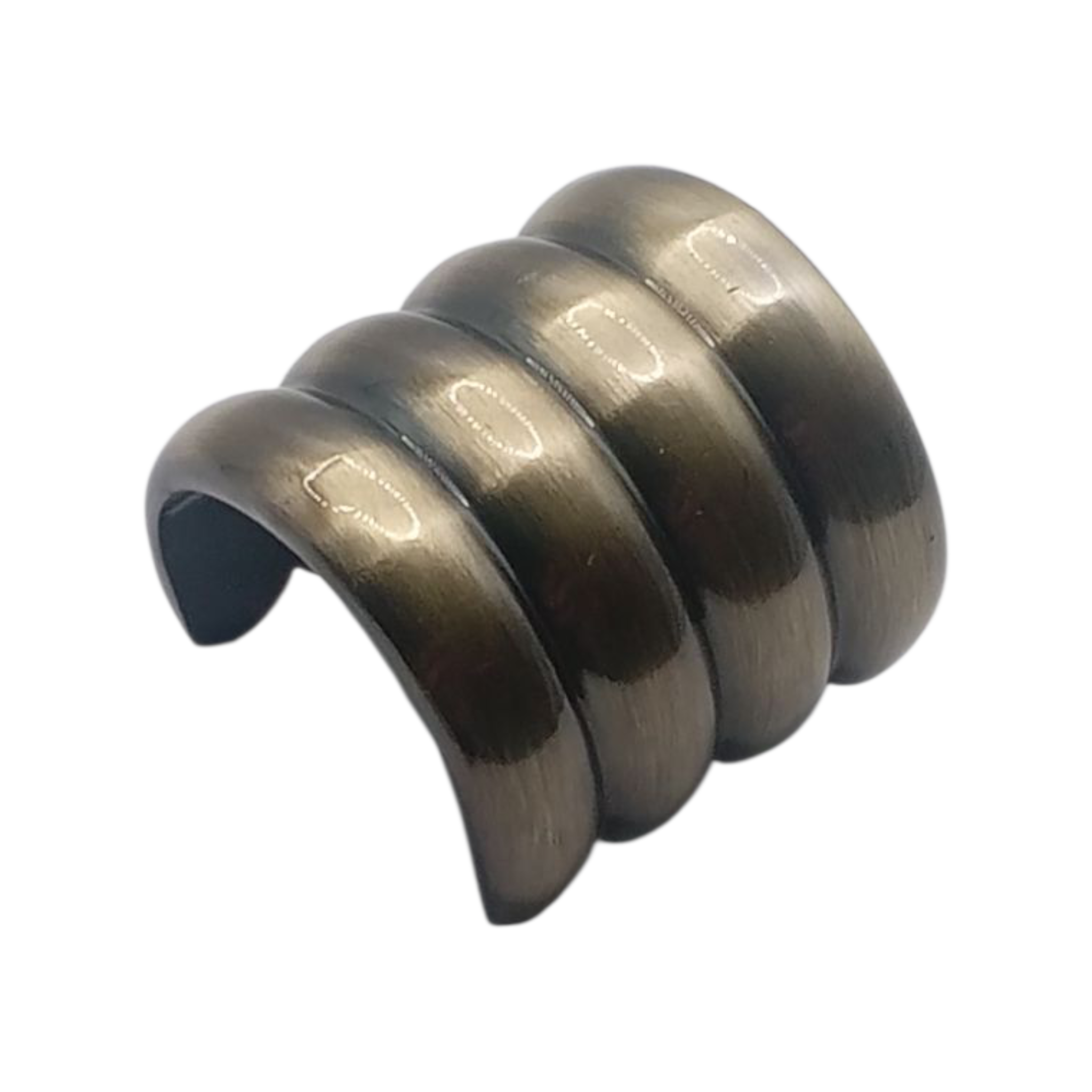 Кронштейн торцевой 25 мм Антик