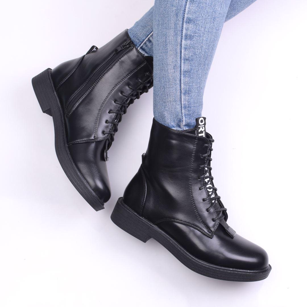 Ботинки женские на шнуровке 333972 р. 37 23,5 см