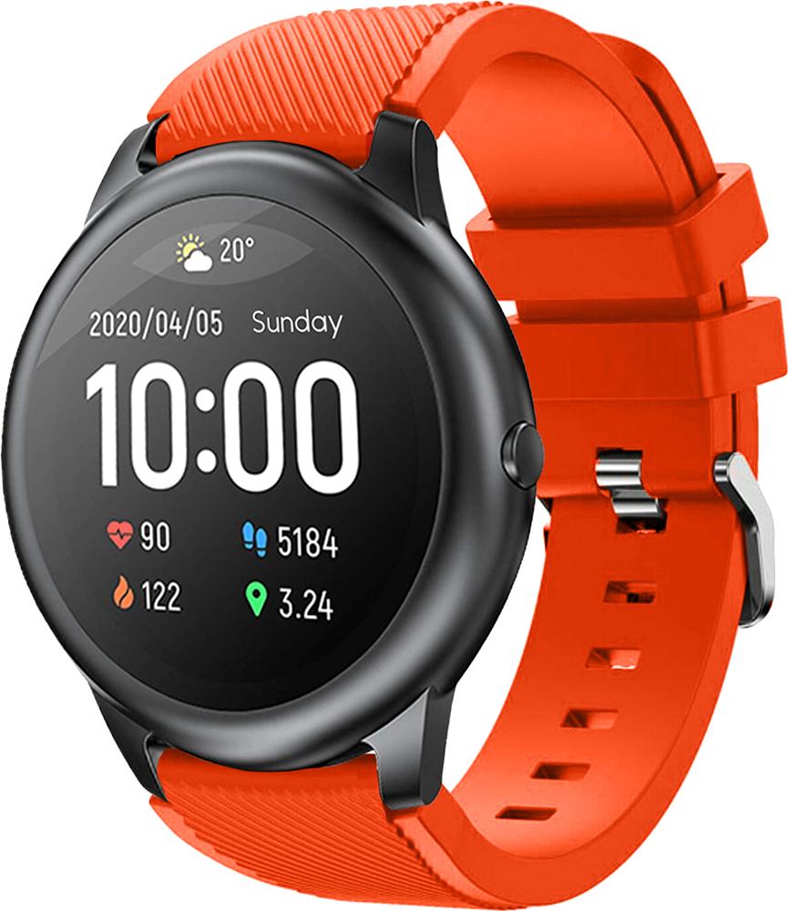 Ремешок Cross для Haylou Smart Watch Solar LS05 22 мм Orange (19511)