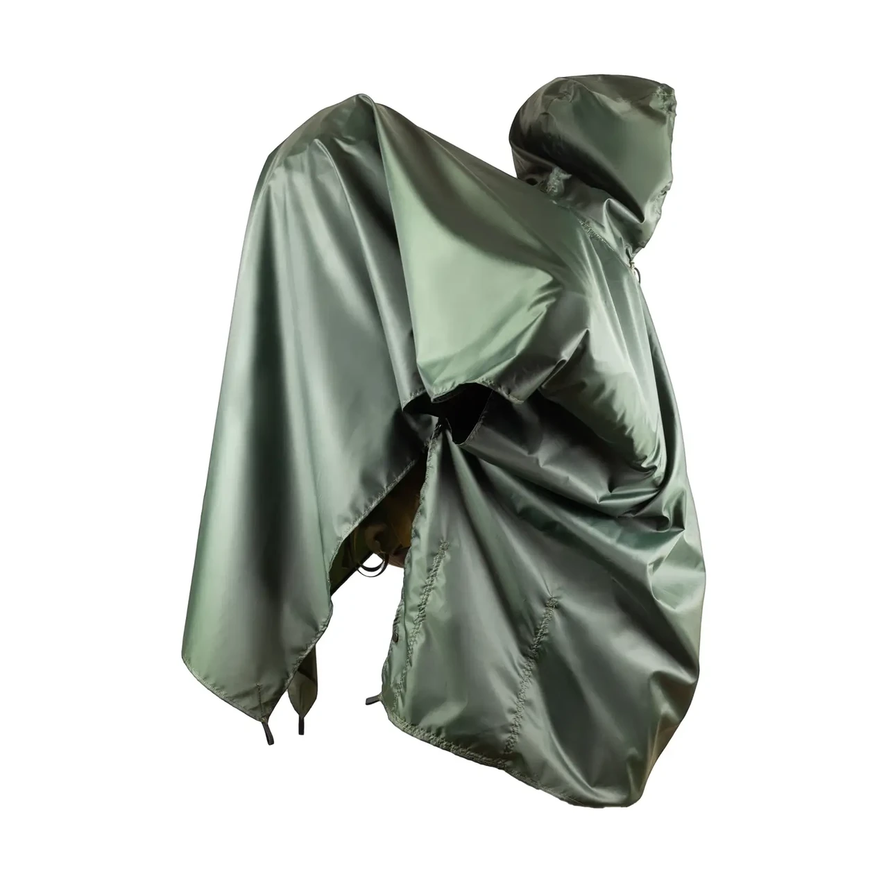 Пончо-плащ Tribe Tarp Poncho T-KE-0001 Olive (T-KE-0001-olive) - фото 3