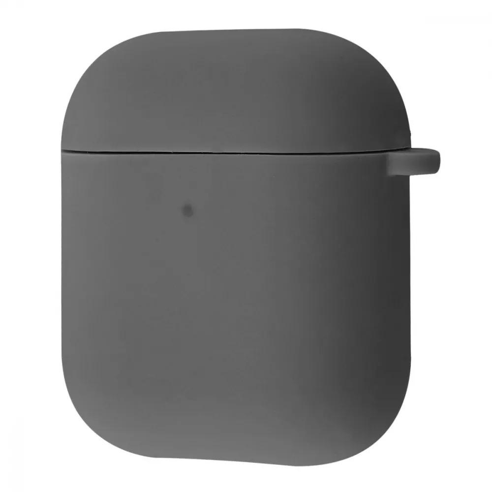 Чехол для наушников PRC Silicone Case Full for AirPods 1/2 Grey (13968182) Чехол для наушников PRC Silicone Case Full for AirPods 1/2 Grey (13968182)