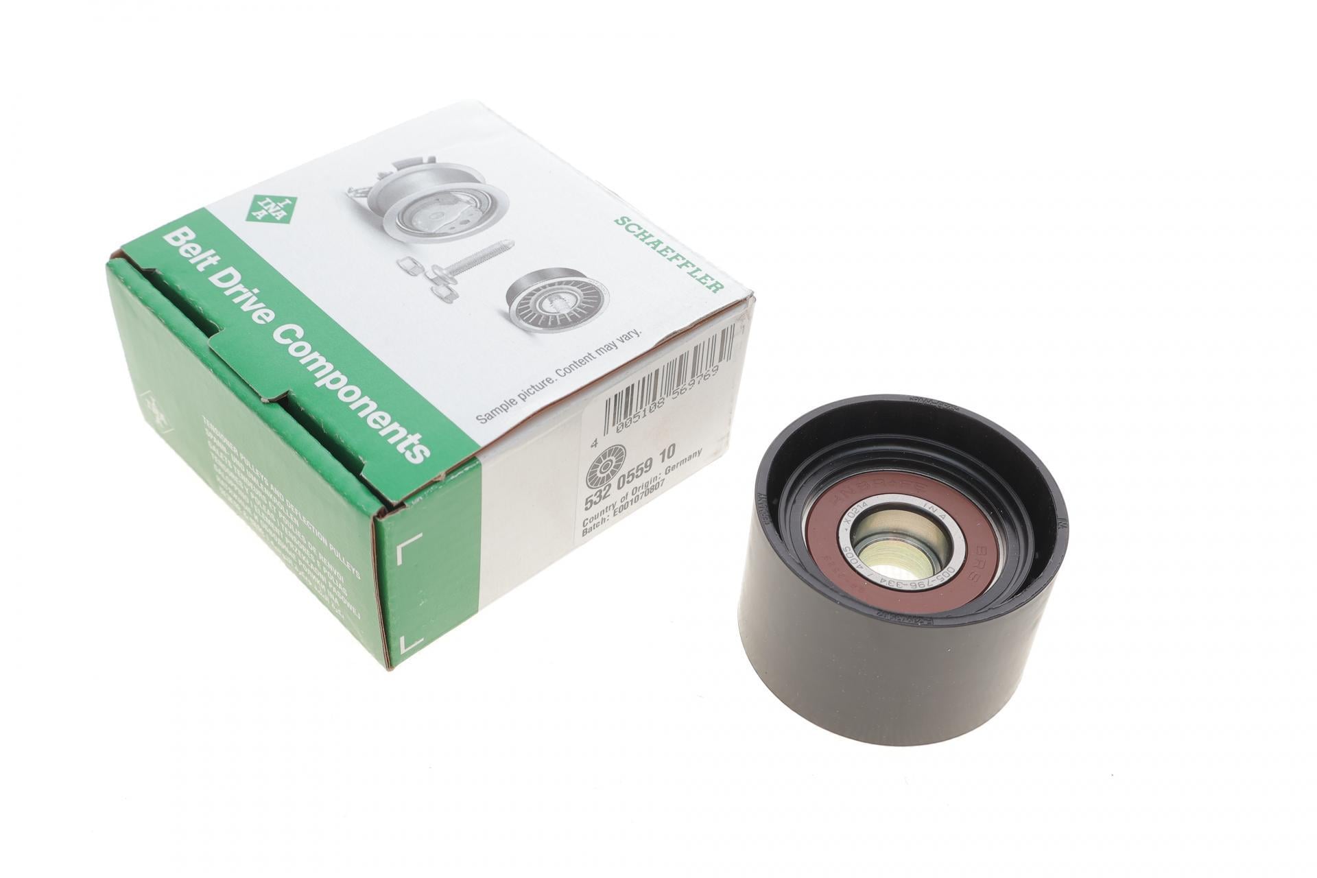 Ролик генератора INA 532 0559 10 MB GW463/GLX164/MW164/RW251/SW221 3.2CDI 05 54x34 мм Ролик генератора INA 532 0559 10 MB GW463/GLX164/MW164/RW251/SW221 3.2CDI 05 54x34 мм