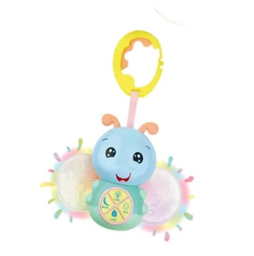 Подвеска Светлячок Limo Toy на кроватку/тележку/шезлонг 25 см Голубой (M 4102)