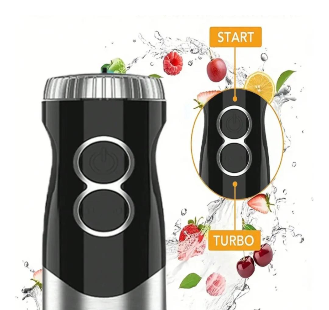 Блендер погружной Sokany SK-02006 соСтаканом 800 Вт Стальной (SK-02006) - фото 2 Блендер погружной Sokany SK-02006 соСтаканом 800 Вт Стальной (SK-02006) - фото 2