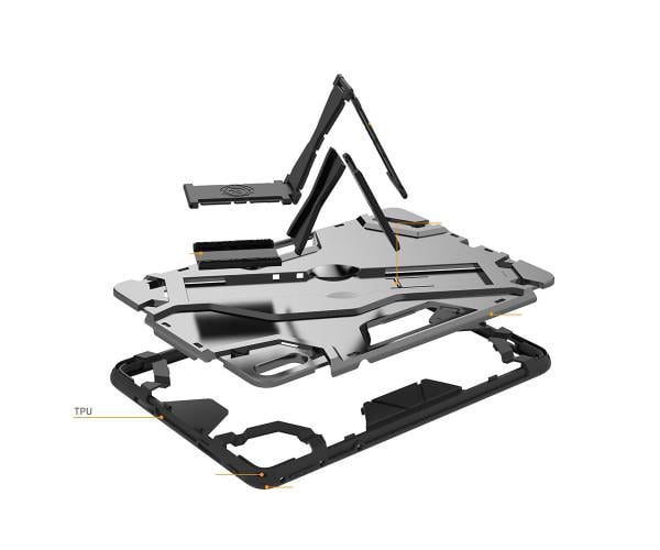 Чохол протиударний Armored Case Shockproof для Huawei MatePad 10,4 2020/MatePad 10,4 2022 Рожевий - фото 2 Чохол протиударний Armored Case Shockproof для Huawei MatePad 10,4 2020/MatePad 10,4 2022 Рожевий - фото 2