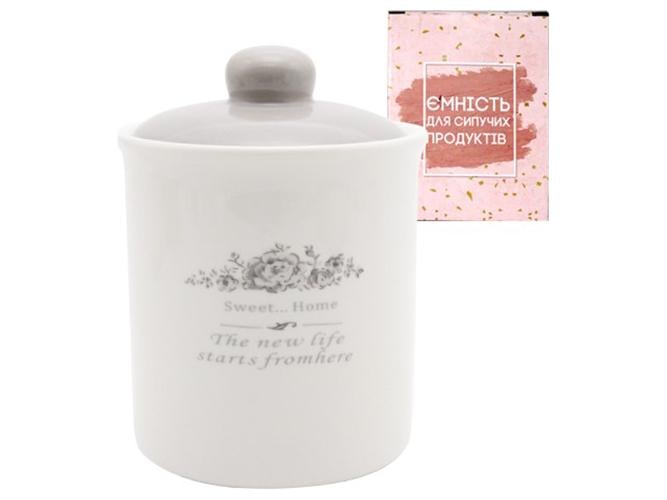 Емкость для сыпучих продуктов Розарий 520 мл (MSN-700-12-11)