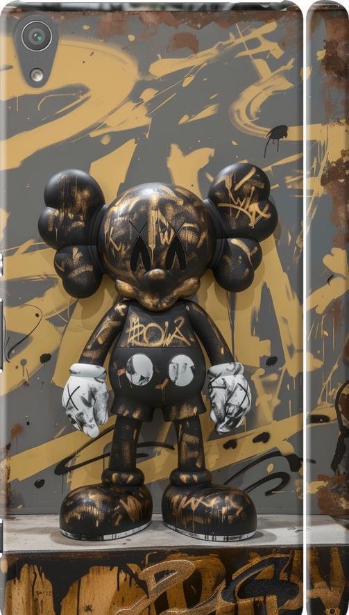 Чехол на Sony Xperia XA F3112 Bronze kaws (6097m-399-42517)