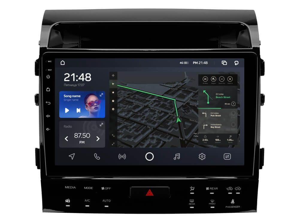 Автомагнитола штатная CYCLONE C10-001 2/32 GB для Toyota Land Cruiser 11 200 2007-2015 B maximum equipment 10" L3 (AR-707802)