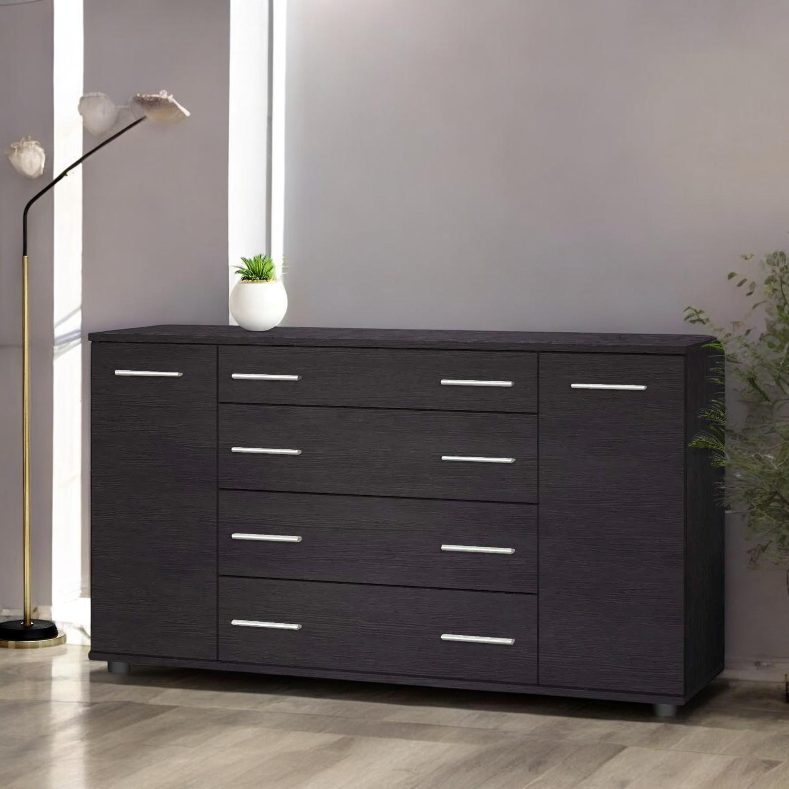 Комод большой для вещей в спальню и гостиную Венге темный (О-4в) - фото 3 Комод большой для вещей в спальню и гостиную Венге темный (О-4в) - фото 3