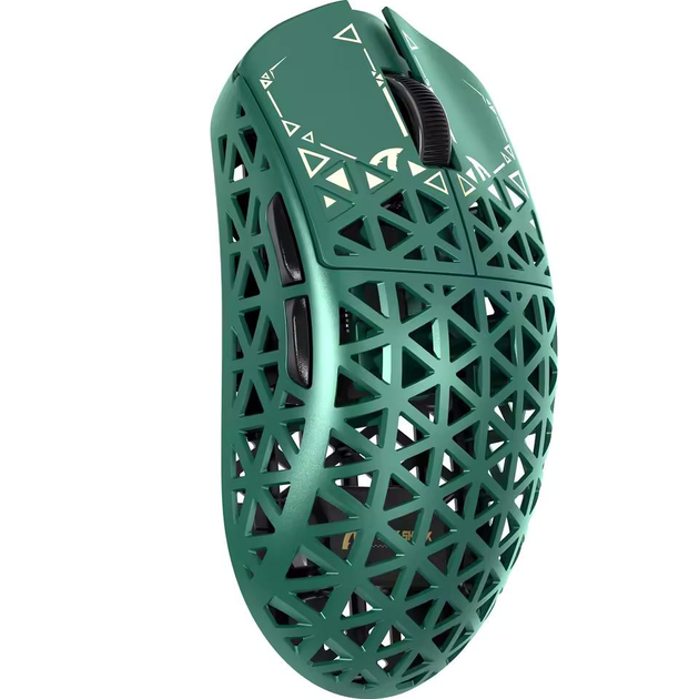 Миша бездротова карбонова Attack Shark R5 PixArt PAW3950MAX Green - фото 1 Миша бездротова карбонова Attack Shark R5 PixArt PAW3950MAX Green - фото 1