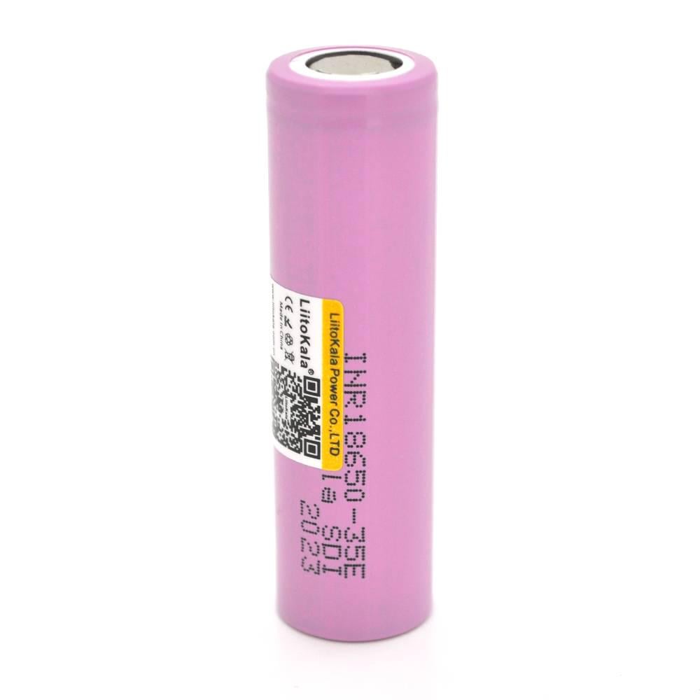 Акумулятор 18650 Li-Ion LiitoKala Lii-35E 3500 mAh 3,7V Pink Q2 1 шт. (32164)