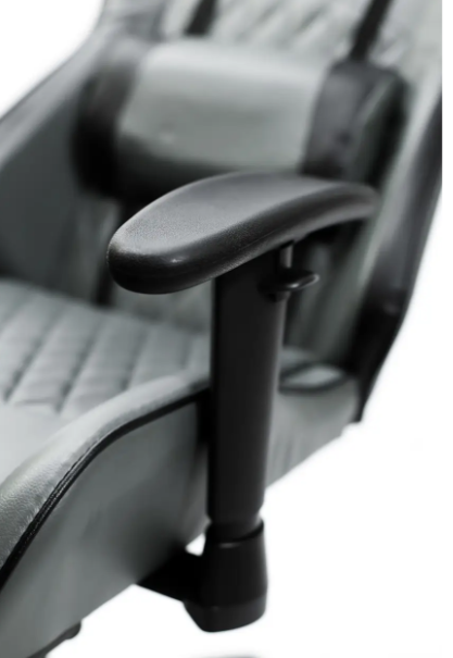 Крісло геймерське Raptor gray з підставкою для ніг/ергономічною спинкою - фото 8 Крісло геймерське Raptor gray з підставкою для ніг/ергономічною спинкою - фото 8