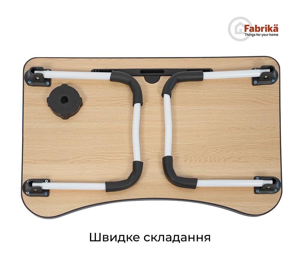 Столик для ноутбука Fabrika Marble Black - фото 7 Столик для ноутбука Fabrika Marble Black - фото 7