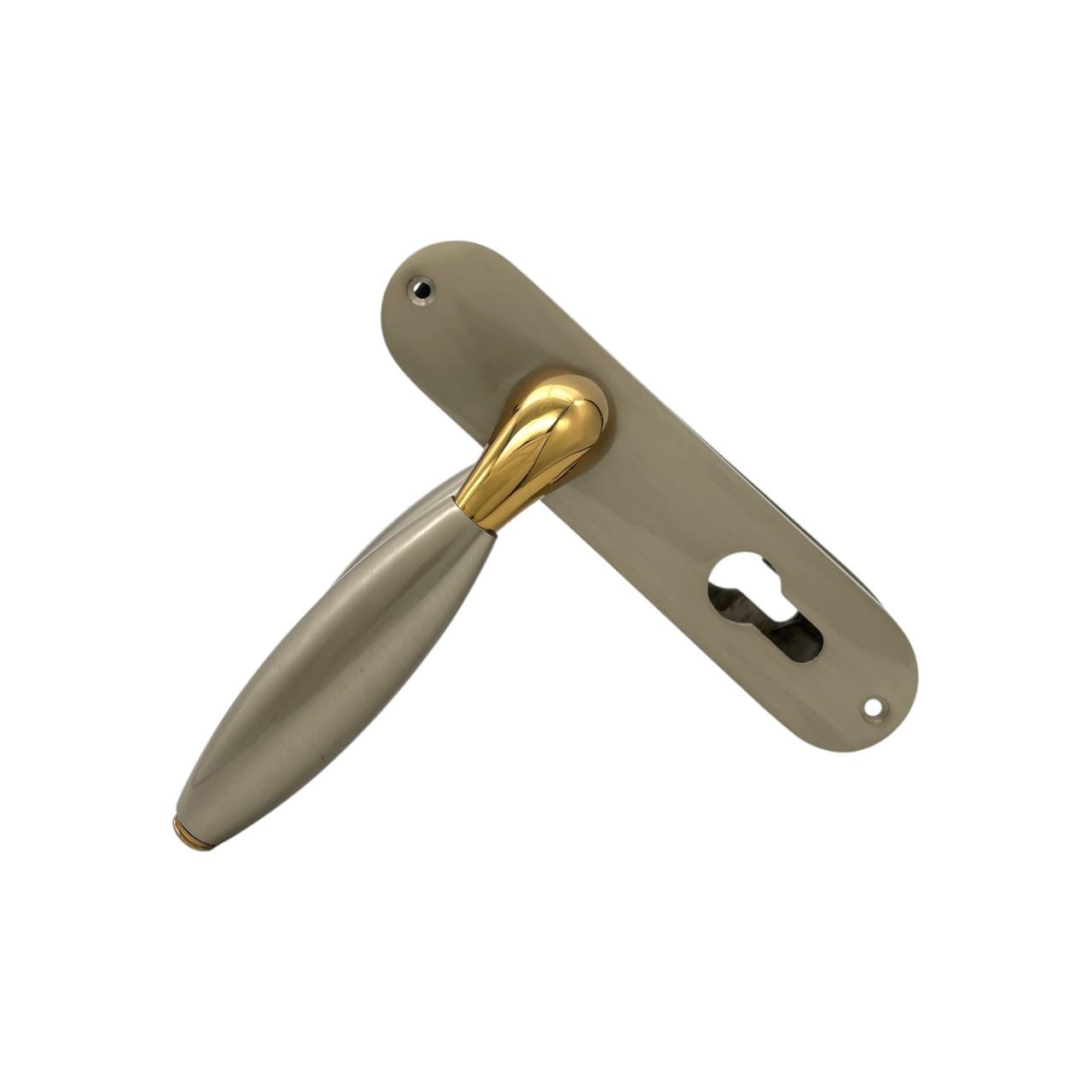 Дверные ручки межкомнатные Pimador Zeplin Alb/Saten 62 мм (330042)
