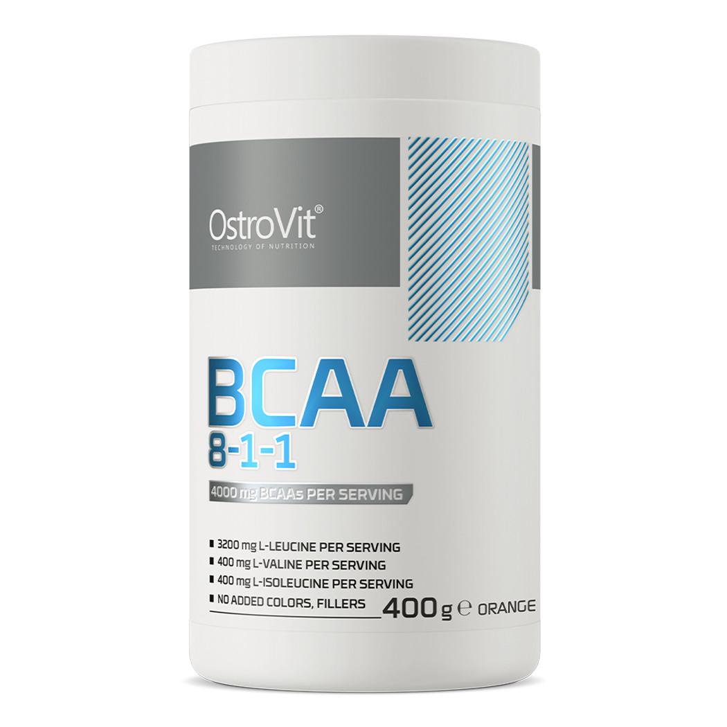 Аминокислоты OstroVit BCAA 8-1-1 400 г Апельсин (08418-01)