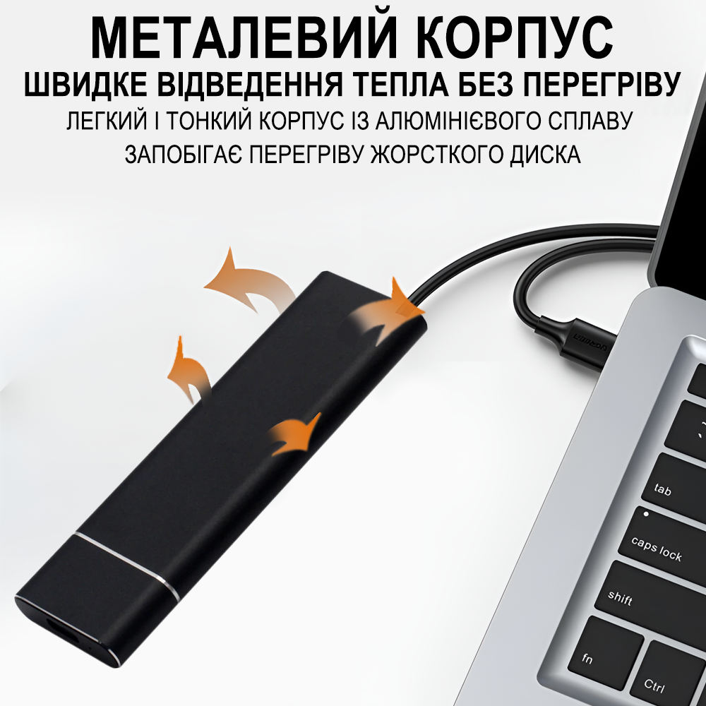 Карман для дисков внешний Addap M.2 SSD NVMe и NGFF SATA 2280/2230/2242/2260 EHDC-03 USB Type-C 10 Гбит/с - фото 7 Карман для дисков внешний Addap M.2 SSD NVMe и NGFF SATA 2280/2230/2242/2260 EHDC-03 USB Type-C 10 Гбит/с - фото 7
