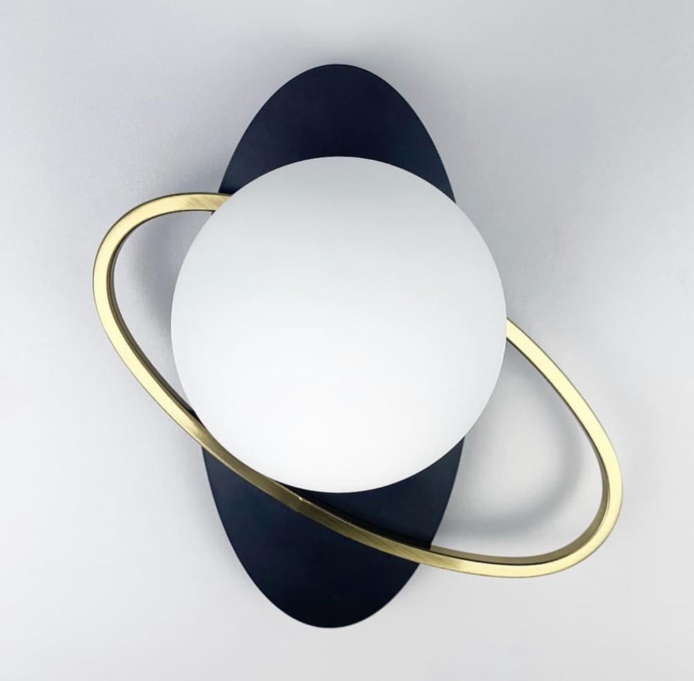 Бра LineF с прозрачным плафоном (WDE 17/1-прозрачный)