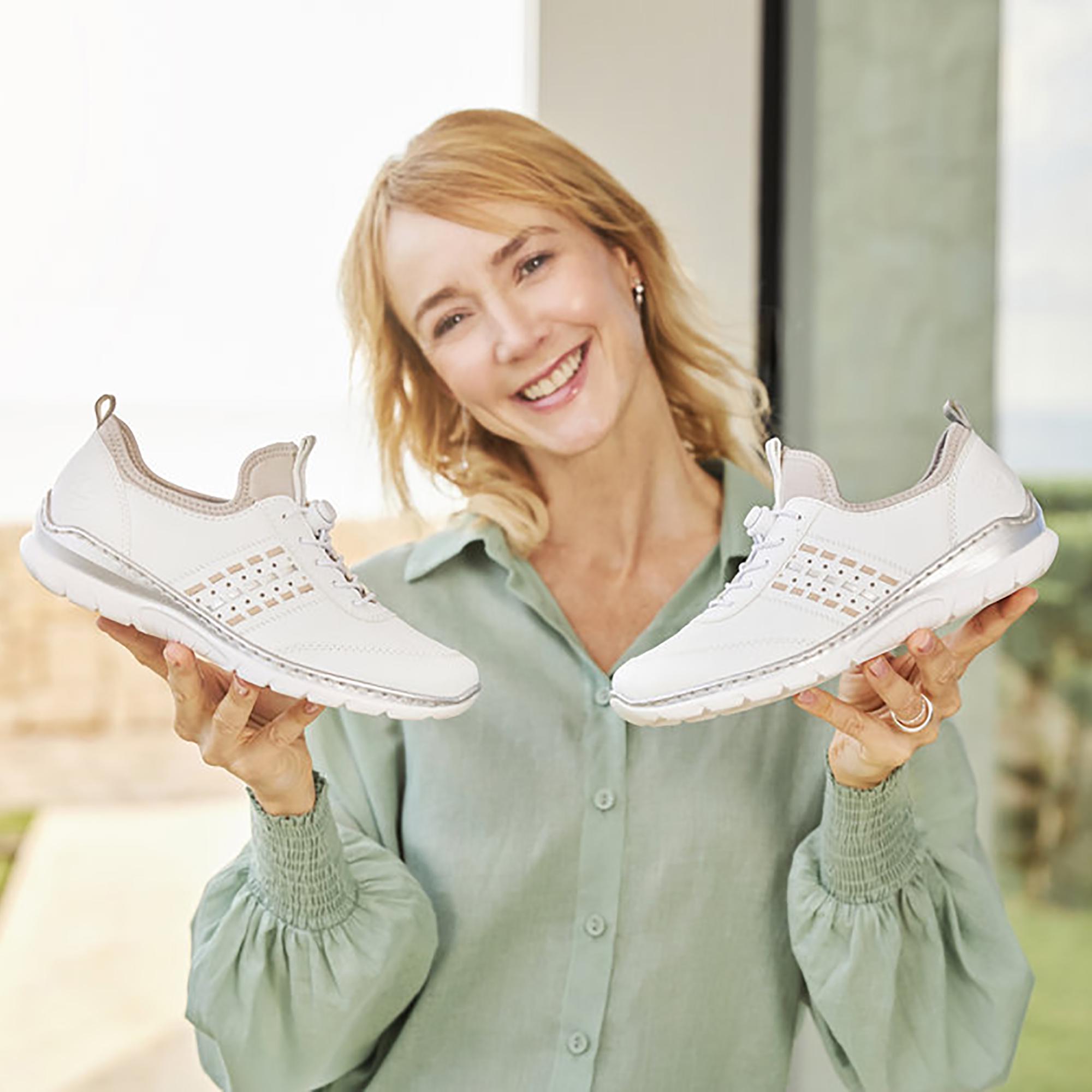 Кроссовки женские осенние RIEKER р. 41 Белый (035532-41) - фото 18 Кроссовки женские осенние RIEKER р. 41 Белый (035532-41) - фото 18