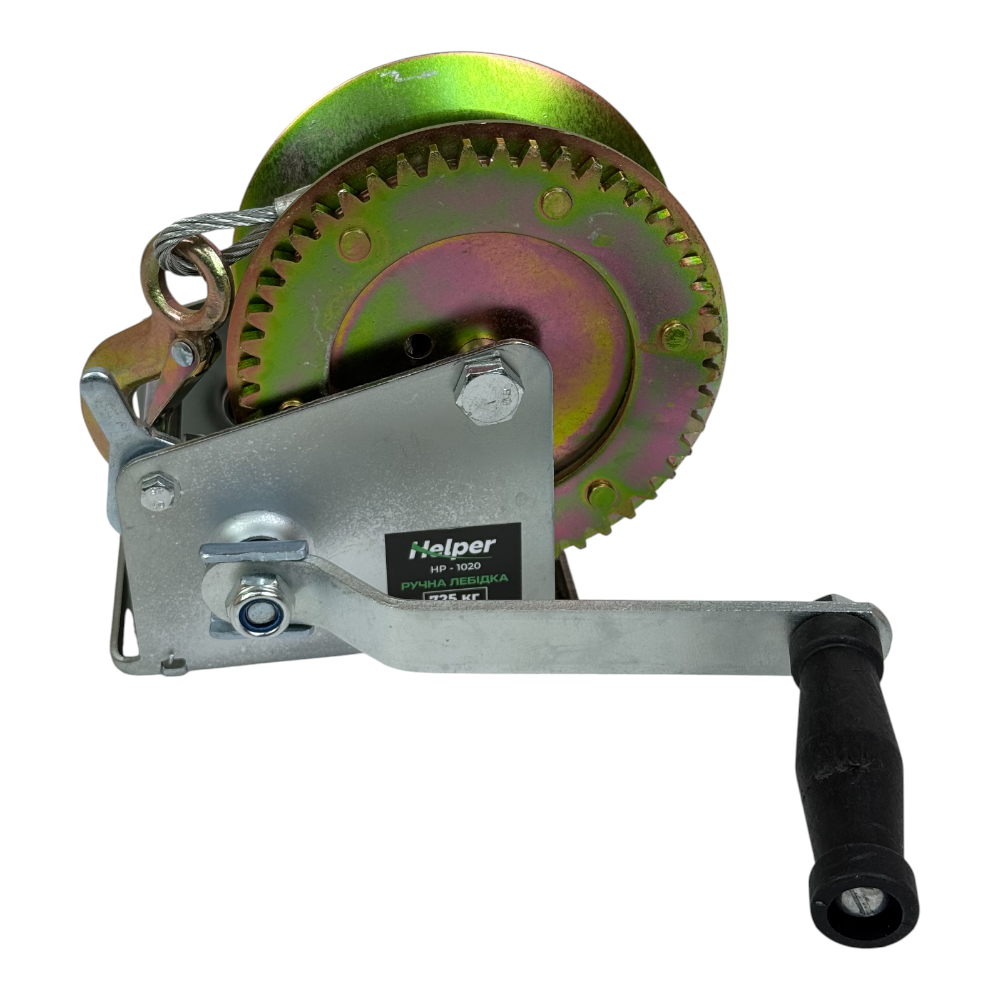 Лебідка ручна барабанна Helper HP-1020 1600LBS 725 кг