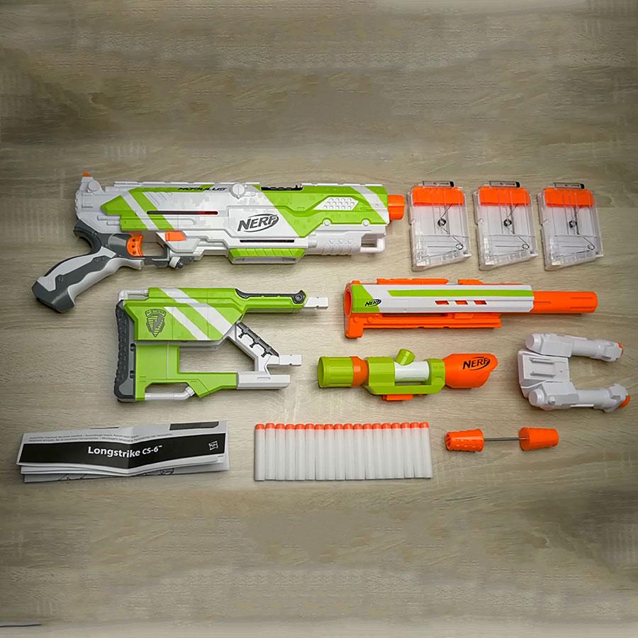 Бластер Nerf Modulus Longstrike CS-6 (E3013) - фото 2