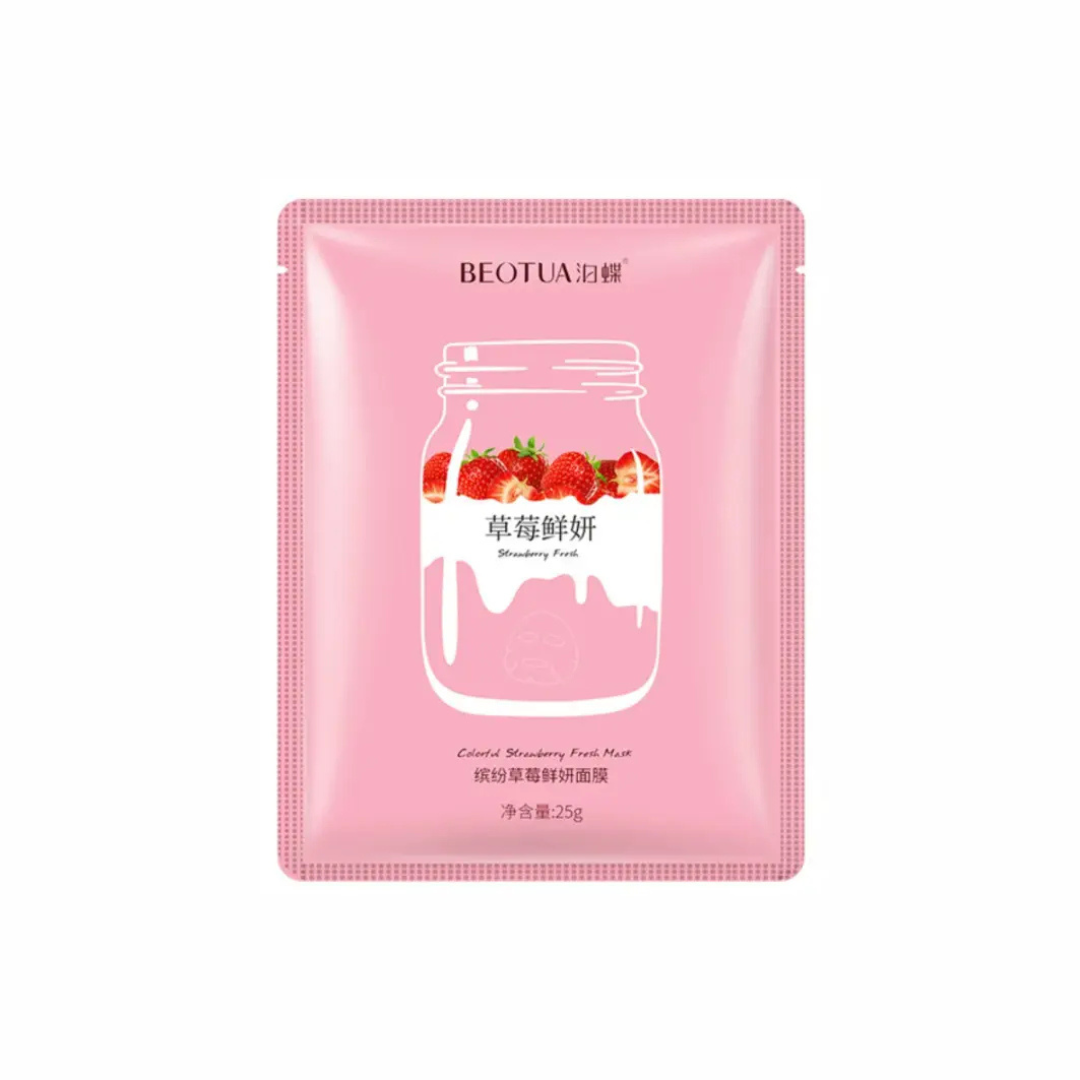Маска для лица тканевая Beotua Strawberry Fresh Mask 25 мл (11001100)