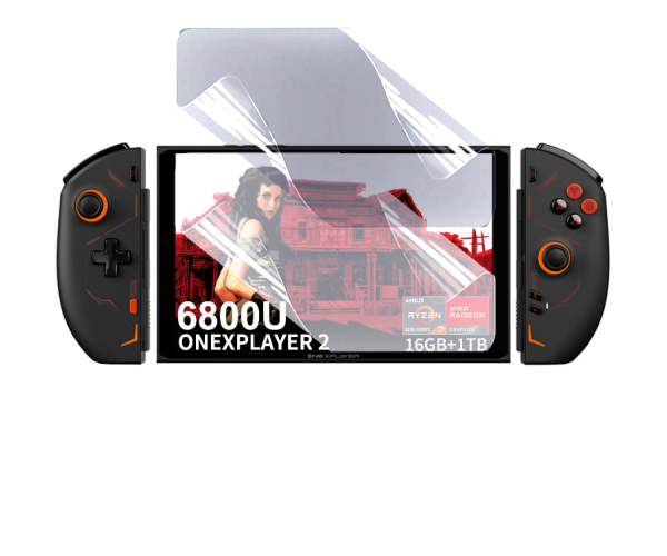 Пленка противоударная гидрогелевая Hydrogel Film для игровой приставки Onexplayer 2 122.25х203.70 Transparent