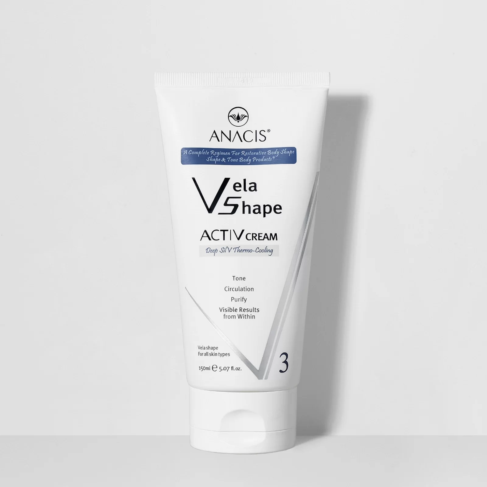 Крем з ліполітиками Anacis Vela Shape ActiV Cream активний дренажний 150 мл (29150101)