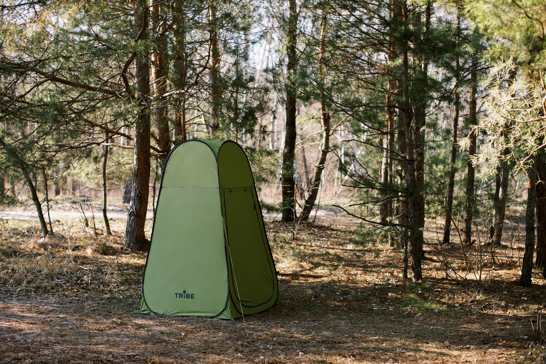 Намет для душу/туалету санітарний Tribe Shower Lite Olive (T-AC-0002) - фото 10 Намет для душу/туалету санітарний Tribe Shower Lite Olive (T-AC-0002) - фото 10