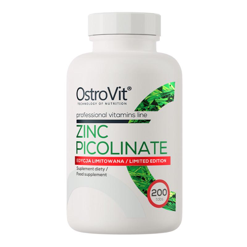 Цинк OstroVit Zinc Picolinate 200 табл. (22954-01)