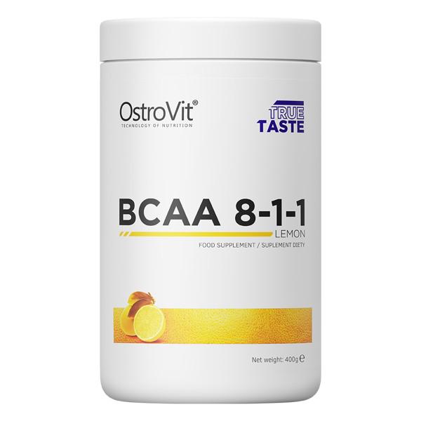 Аминокислота OstroVit BCAA 8-1-1 лимон 400 г