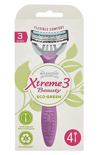 Станок для бритья Wilkinson Xtreme 3 ​​Beauty Eco Green 4 шт. (1711109480)