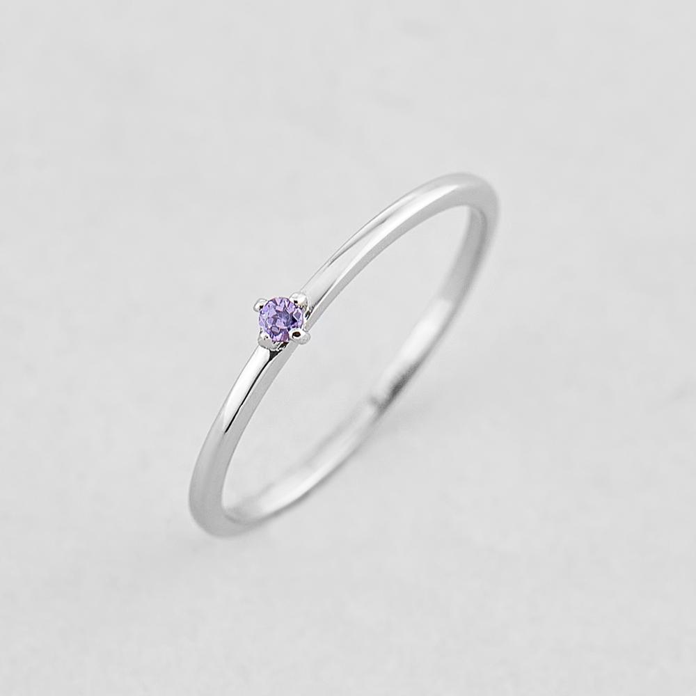 Серебряное кольцо Minimal Акварель р. 20 (17096)