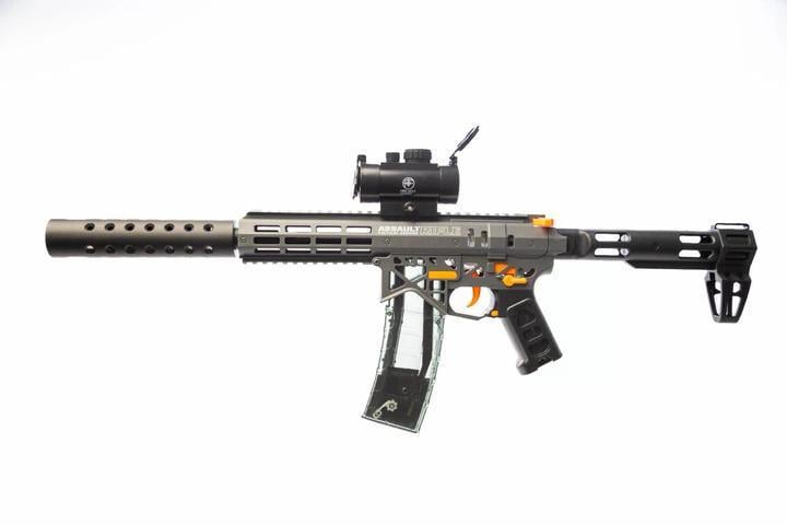 Набор игрушечный детский автомат Орбиган MK6 Pro AR15 Pro аккумуляторный/орбизы 10000 шт. (wg1017)