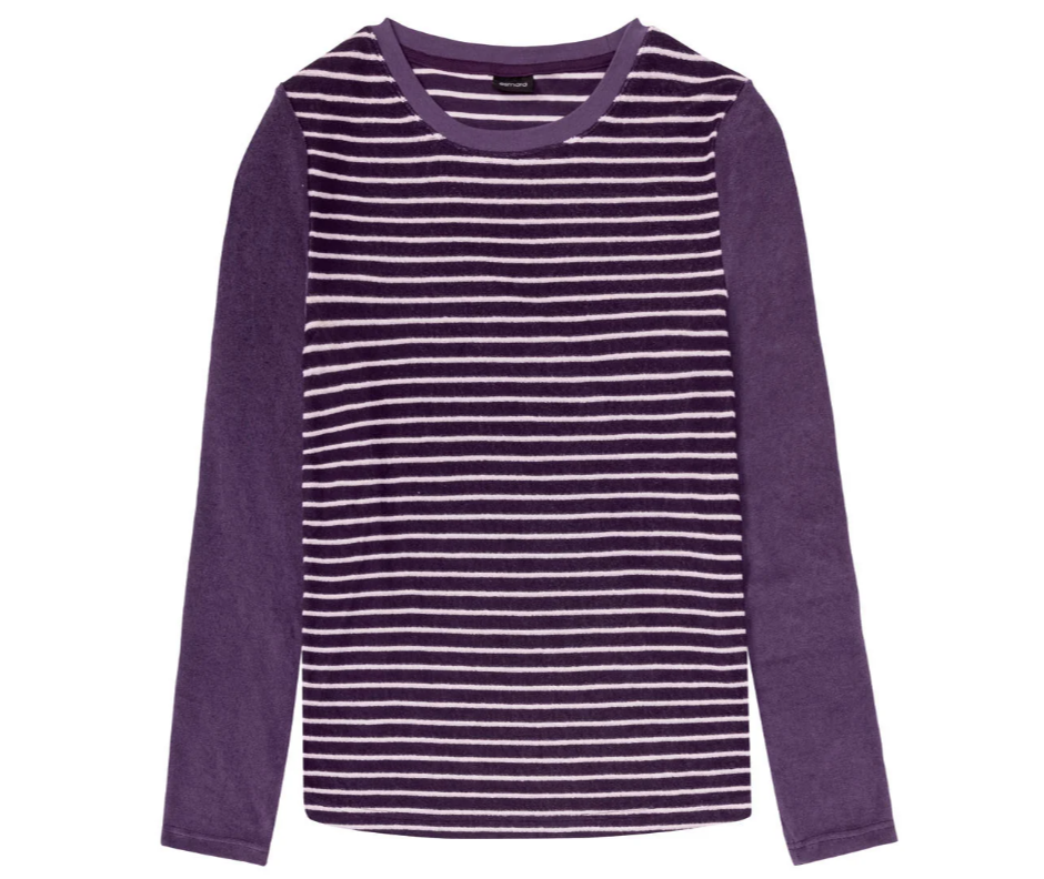 Піжама Esmara 118K L Білий/Фіолетовий (118K/L) - фото 2 Піжама Esmara 118K L Білий/Фіолетовий (118K/L) - фото 2