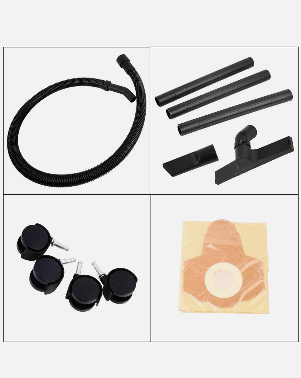 Пылесос аккумуляторний профессиональный моющий с функцией выдува 20V (PWNTS-01) - фото 3