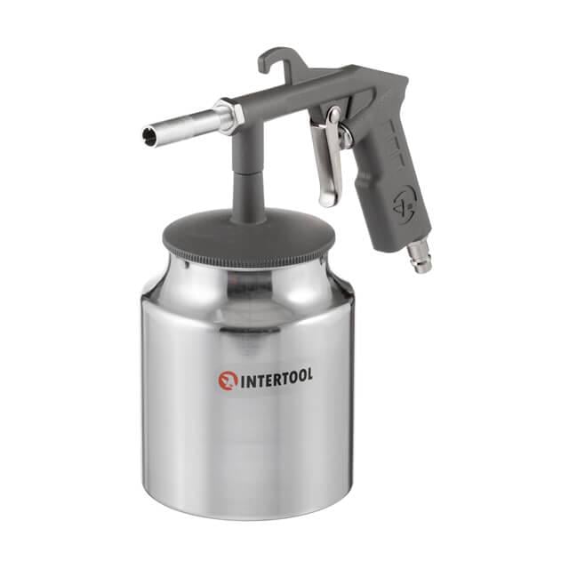 Пістолет піскоструминний Intertool 6 мм 1000 мл 8 атм (PT-0705)