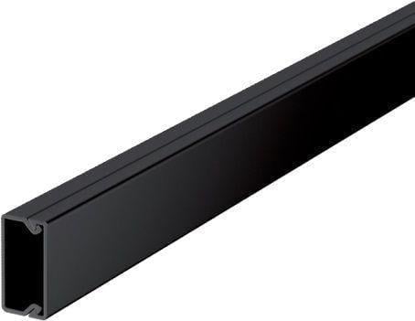 Канал кабельный OBO Bettermann 20x10 мм 2 пог.м ПВХ черный (6027321)