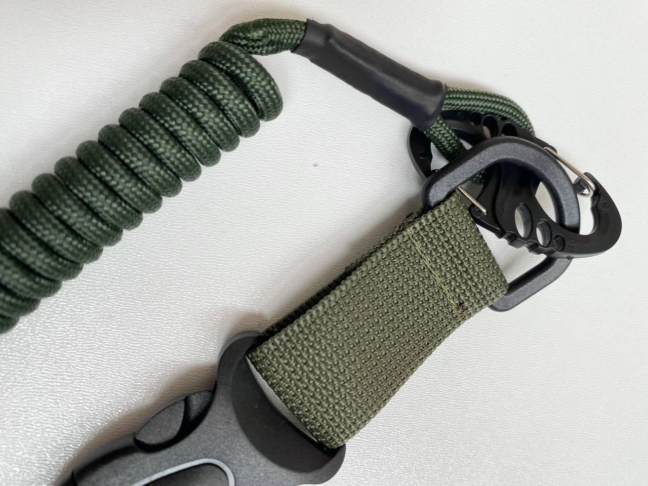 Шнур страховочный-тренчик 50 см Олива (12519359) - фото 3 Шнур страховочный-тренчик 50 см Олива (12519359) - фото 3