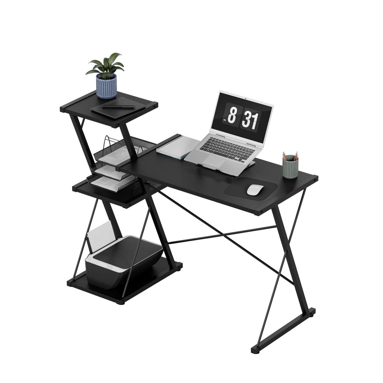 Компьютерный стол Mark Adler Leader 3.5 Black 93x50x116 см