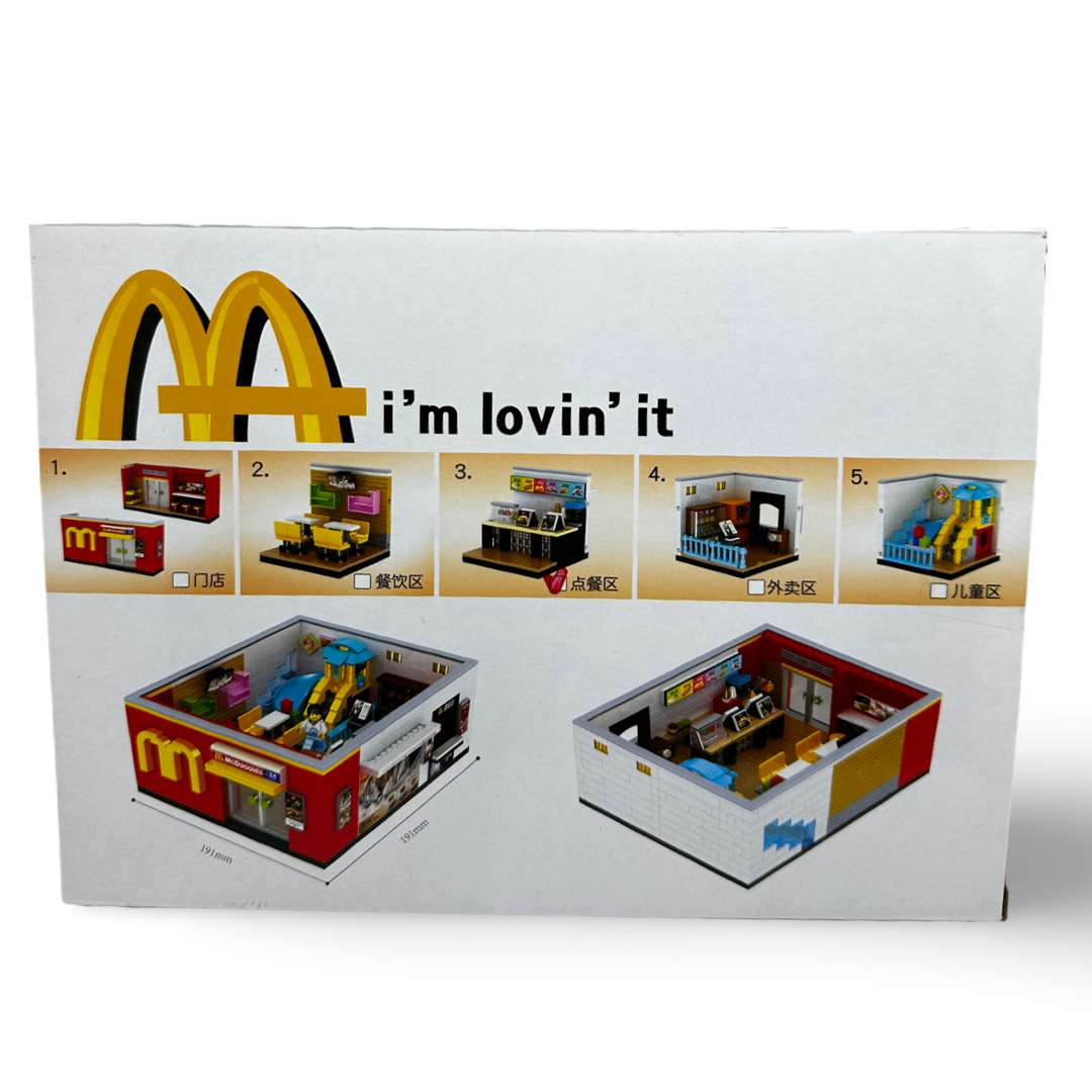 Конструктор Limo Toy Creator Hsanhe McDonalds №5 193 детали (6706-5) - фото 2