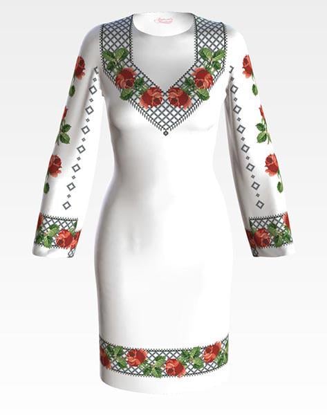 Заготовка женского платья ПЛ119 Розовое кружево для вышивки бисером и нитками из домотканого полотна Белый (ПЛ119дБ) Заготовка женского платья ПЛ119 Розовое кружево для вышивки бисером и нитками из домотканого полотна Белый (ПЛ119дБ)