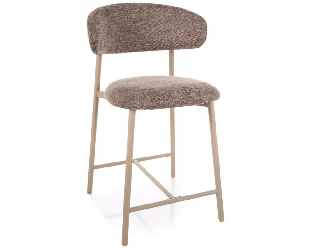 Напівбарний стілець кухонний Signal Elton H-2 Brego Бежевий/Кашемір