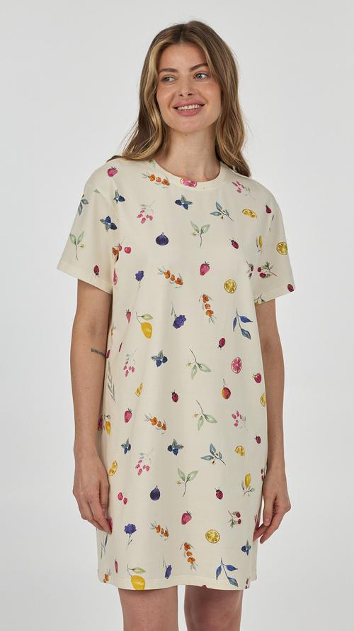 Рубашка женская Ellen Fruity DELIGHT ldk 129/15/04 2XL Молочный